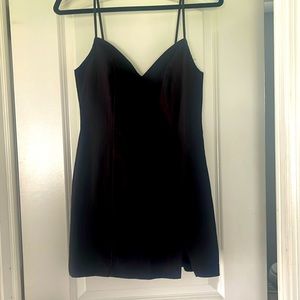 Mini black dress